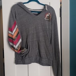 Cozy hoodie with fun colors!